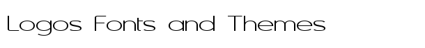 Asenine Wide font logo