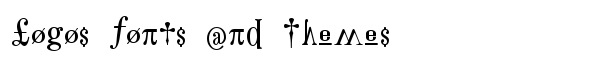 Accumulation font logo