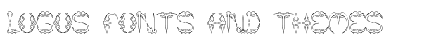 CLAW 1 -BRK- font logo