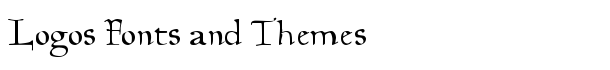Magic:the Gathering font logo