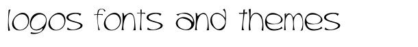 Trubble font logo