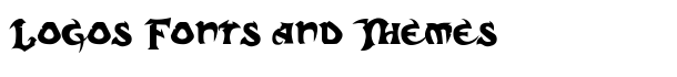 Dark Crystal Script font logo