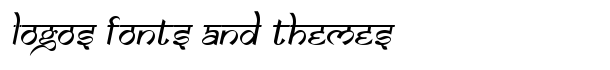 Samarkan Oblique font logo