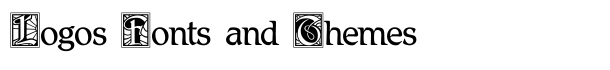 BD Renaissance font logo