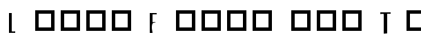 Off Normal font logo
