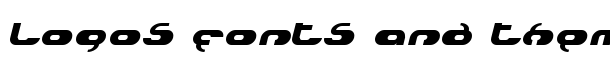 Hydro Italic font logo