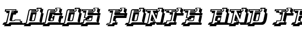 Yytrium Dioxide font logo