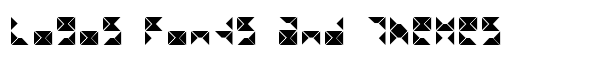 Triangel font logo