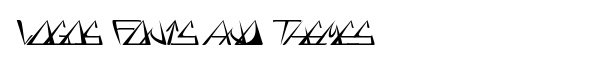 GlOrY ItAlIc font logo