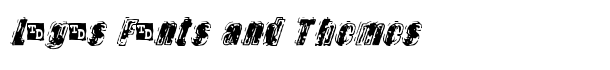 Zapped Trial Version font logo