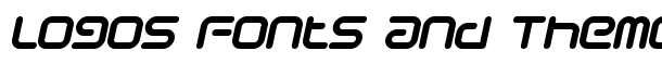 Sci Fied Italic font logo