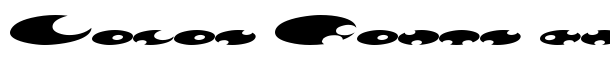 Ufo Italic font logo