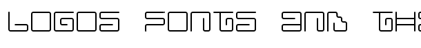 Iron Lounge font logo