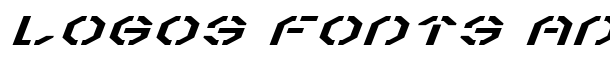 Year 3000 Expanded Italic font logo