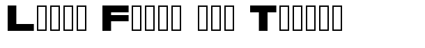 TimeTrek font logo