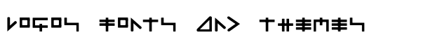 MindFields font logo