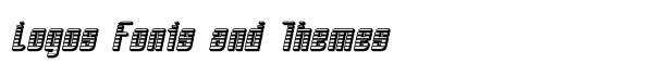 SF Piezolectric SFX Oblique font logo