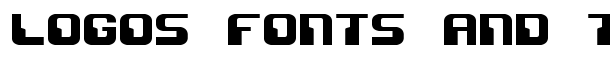 Razor 1911 font logo