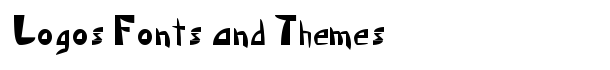 Triangle Normal font logo