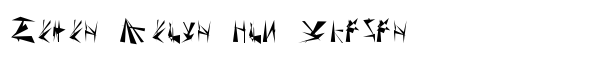 Tholian font logo
