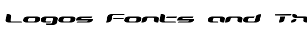 TeknikohlRemix01  Oblique font logo