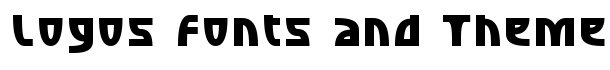 SF Retroesque Bold font logo
