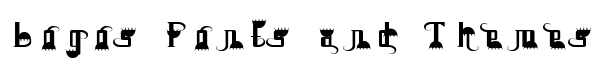 Flytrap font logo