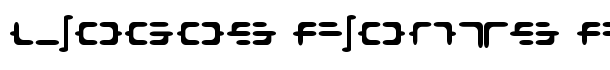DEOXY font logo