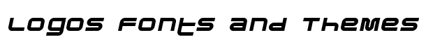 Pfuk BoldItalic font logo