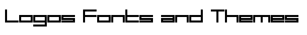 SF Square Head Bold font logo