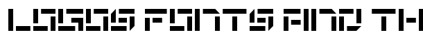 DeStencilNF font logo