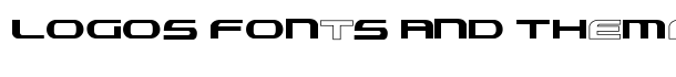 Lexust Demo font logo