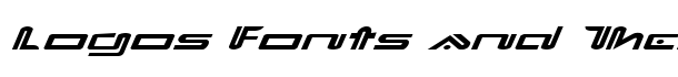 Xephyr Expanded Italic font logo