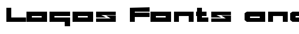 Blockhead font logo