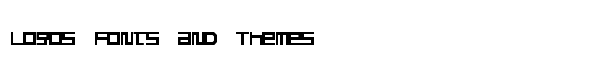 Optimal font logo