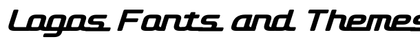 D3 Roadsterism Italic font logo