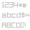 Zero Threes font