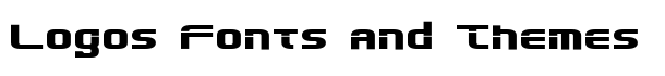 Mechanical works font logo