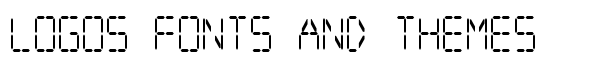 Digital dream Narrow font logo