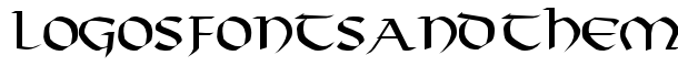 Tarantis font logo