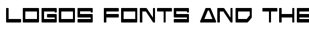 Android Nation font logo