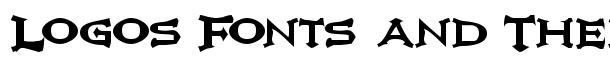 Ikarus Vulture font logo