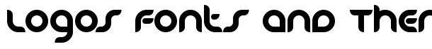 Danube Bold font logo
