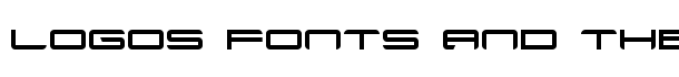 Xenotron font logo
