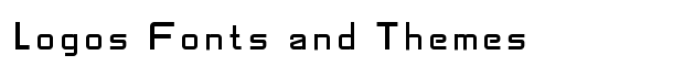 SF Fedora Titles font logo