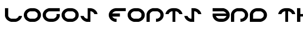 Aetherfox font logo
