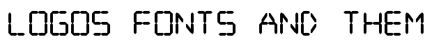 Digital dream Fat font logo