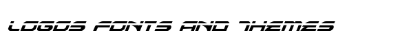 Alexis Laser Italic font logo