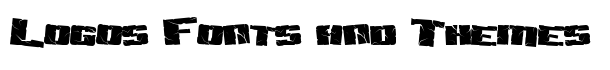 Aftershock Debris font logo