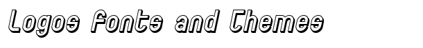 SF Eccentric Opus Shaded Oblique font logo